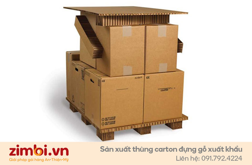 Tại sao nên dùng thùng carton đưng gỗ xuất khẩu