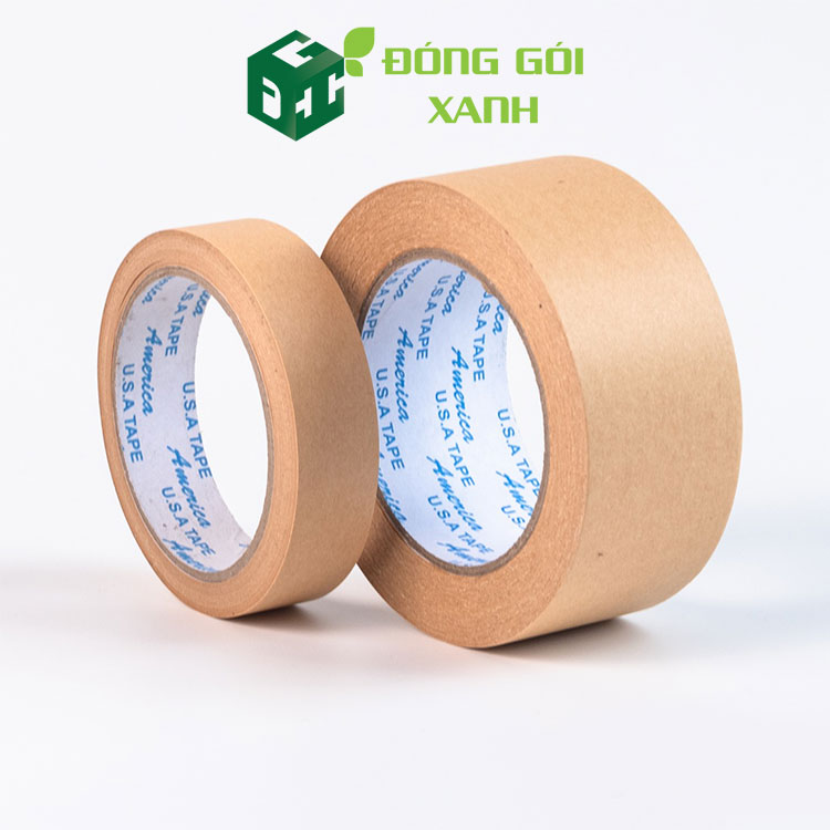 Băng keo giấy kraft da bò Băng keo giấy kraft da bò